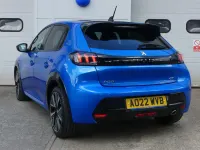 Used Peugeot 208 GT 100 HP (73 kW) 2022 Blue Hatchback