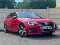 Used Audi A4 Sport 150 HP (110 kW) 2016 Red Estate