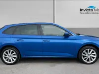 Used Skoda Scala SE L 110 HP (80 kW) 2023 Blue Hatchback