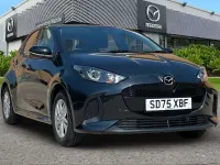 Ny Mazda 2 2025 Svart Halvkombi