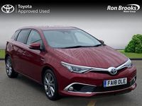 Used Toyota Auris Hybrid 2018 Red Hatchback