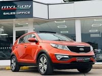 Used Kia Sportage 114 HP (83 kW) 2015 Orange SUV
