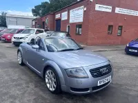 Used Audi TT Roadster Exclusive 225 HP (165 kW) 2002 Silver Cabriolet