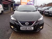 Used Nissan Leaf Tekna 110 kW (150 HP) 2018 Black Hatchback