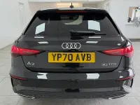 Used Audi A3 S-Line 110 HP (80 kW) 2020 Black Sedan