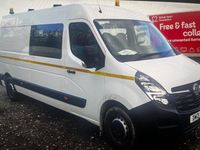 Used Vauxhall Movano Edition 135 HP (99 kW) 2021 White MPV