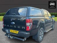 Used Ford Ranger Wildtrack 210 HP (154 kW) 2021 Black Pickup
