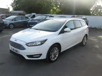 Used Ford Focus Zetec 120 HP (88 kW) 2018 White Estate
