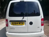 Used VW Caddy Highline 102 HP (75 kW) 2014 White MPV