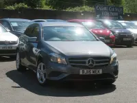 Used Mercedes A180 Sport Edition 109 HP (80 kW) 2015 Grey Hatchback