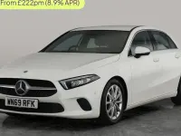 Used Mercedes A180 Executive 116 HP (85 kW) 2019 White Hatchback