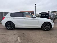 Used BMW 118 Sport Line 2018 White Hatchback