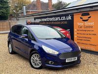 Used Ford S-MAX Zetec 150 HP (110 kW) 2018 Blue MPV