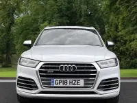 Begagnad Audi SQ5 Design 354 HK (260 kW) 2018 Vit SUV
