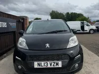 Used Peugeot 107 Allure 68 HP (50 kW) 2013 Black Hatchback