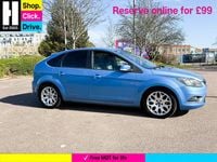 Used Ford Focus Zetec 99 HP (72 kW) 2008 Blue Hatchback