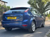 Used Ford Focus Zetec 2010 Blue Hatchback