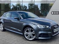 Used Audi A3 S-Line 148 HP (108 kW) 2020 Grey Hatchback