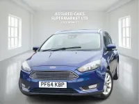 Used Ford Focus Titanium 125 HP (91 kW) 2015 Blue Estate
