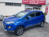 Used Ford Ecosport Titanium 2016 Blue SUV