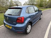 Used VW Polo S 2016 Blue Hatchback