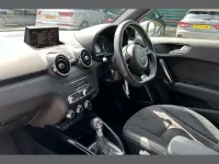 Used Audi A1 Black Edition 123 HP (90 kW) 2018 White Hatchback