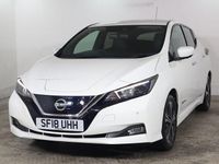 Used Nissan Leaf N-Connecta 110 kW (150 HP) 2018 White Hatchback