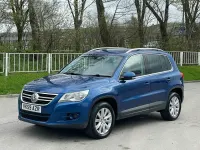 Used VW Tiguan SE 140 HP (102 kW) 2009 Blue SUV