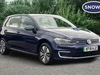 Used VW e-Golf 99 kW (135 HP) 2019 Blue Hatchback