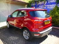 Second-hand Ford Ecosport Titanium 125 CP (91 kW) 2018 Roșu SUV