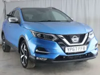 Used Nissan Qashqai Tekna+ 116 HP (85 kW) 2017 Blue SUV