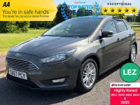 Used Ford Focus Zetec 120 HP (88 kW) 2017 Grey Hatchback