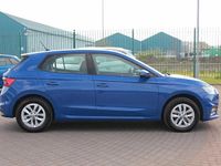 Begagnad Skoda Fabia Comfort 108 HK (79 kW) 2022 Blå Halvkombi