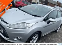 Used Ford Fiesta Zetec 2012 Silver Hatchback