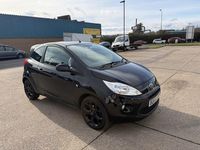Used Ford Ka Zetec 2016 Black Hatchback