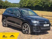 Used VW Touareg R-line 2014 Black SUV
