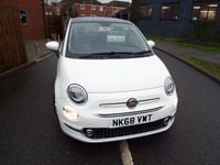 Used Fiat 500 Lounge 69 HP (50 kW) 2018 White Hatchback