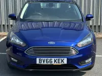 Used Ford Focus Zetec 2016 Blue Hatchback