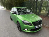 Used Skoda Fabia vRS 180 HP (132 kW) 2011 Green Hatchback