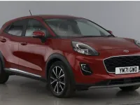 Used Ford Puma Titanium 125 HP (91 kW) 2022 Red SUV