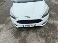Used Ford Focus Zetec 125 HP (91 kW) 2015 White Hatchback