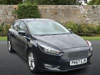 Used Ford Focus Titanium 150 HP (110 kW) 2017 Black Hatchback