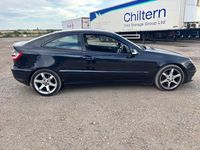 Used Mercedes C200 184 HP (135 kW) 2007 Black Coupe
