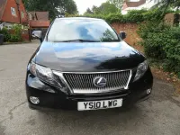 Used Lexus RX450h 2010 Panther black SUV