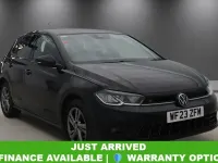 Used VW Polo R-line 95 HP (69 kW) 2023 Black Hatchback