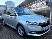 Used Skoda Fabia SE L 70 HP (51 kW) 2021 Brilliant silver metallic Estate