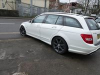 Used Mercedes C250 2012 White Estate