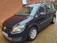 Used VW Touran S 105 HP (77 kW) 2010 Black MPV
