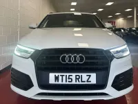 Begagnad Audi Q3 S-Line 150 HK (110 kW) 2015 Vit SUV