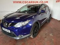 Used Nissan Qashqai N-TEC 2015 Blue SUV